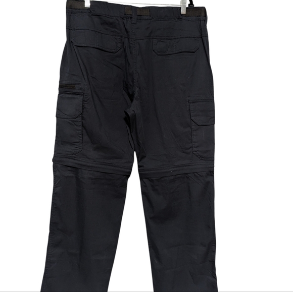 BC Clothing Men's Convertible Navy Blue Pant Size XLX32 Cargo Belted. - Picture 8 of 12